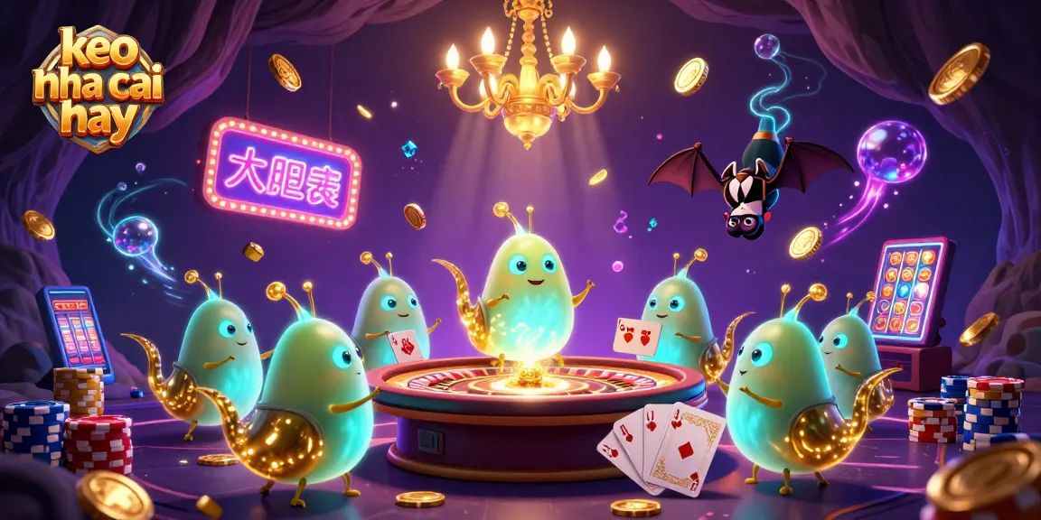 Experience thrilling gameplay with keo nha cai hom nay in a vibrant 3D casino scene.