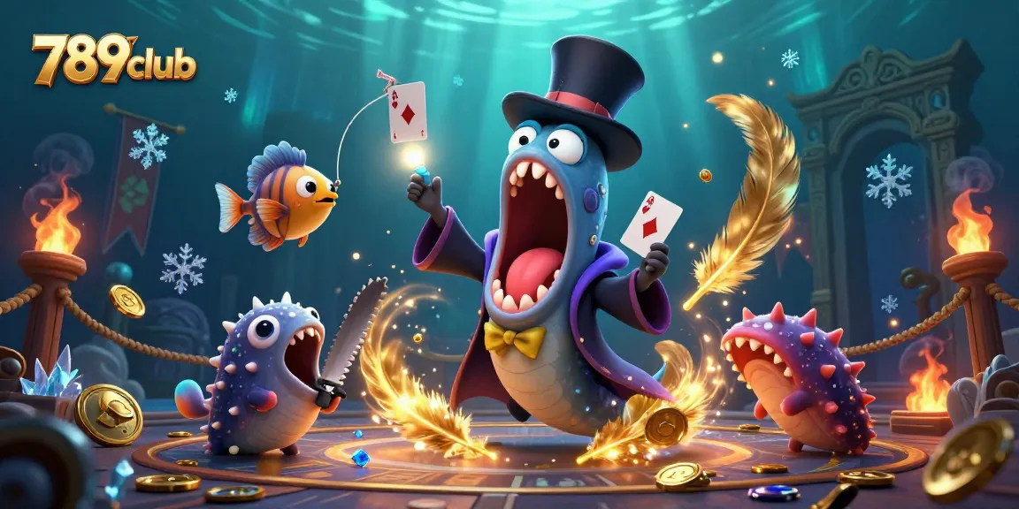 Engage in thrilling card tricks at 789club with a magical underwater casino experience.