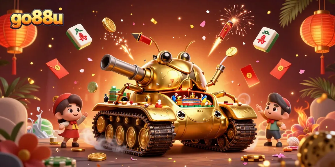 Experience thrilling wins at go88u with vibrant casino elements amid radiant celebrations.